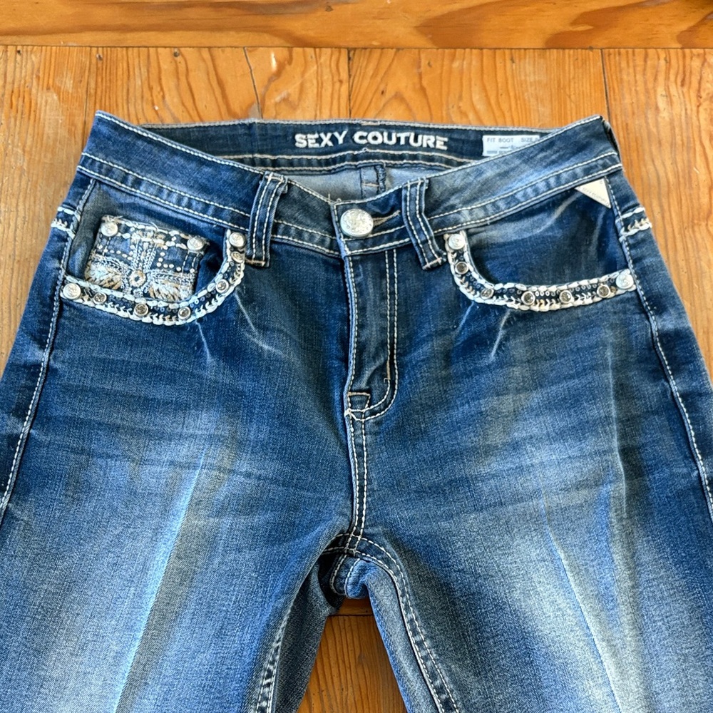 Women's Blue Boot Cut Jeans